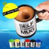 Coffee Mug Creative Stainless Steel Self Stirring Mug With Lid