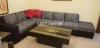 AoA beautiful 7seater  Lshape sofa set elegant look fiberboll cushions