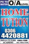 Male and female Home tutors are available for all classes