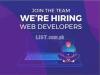 Web Developers Required