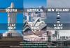 New Zealand, Australia, Bolivia visit visas and multiple Canada visa.