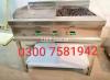 Hot plate with grill We deal pizza oven deep fryer fast food setup etc