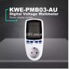 KWE-PMB01 Plug Socket Digital Voltage Wattmeter Electricity Analyzer