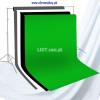 Muslin Green Screen Chromakey Photography Backdrop Support Stand Kit