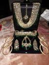 Complete "KUNDAN" Bridal Jewellery set