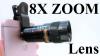 Mobile Zoom Lens 8x, 12x, 18x , 20x and 40x with tripod