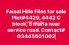 Faisal Hills C Block, New files