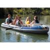 Intex Excursion 5, 5-Person Inflatable Boat Set with Aluminum Oars and