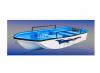 Fiberglass length 10ft boat