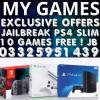 PS4 Slim +10 Games free JB ava at MY Games
