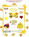 Emoji Theme Birthday Decoration Pack