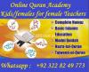 Online Quran Classes, Learn Online Quran, Female Quran Teacher Academy