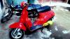 Cool red colour scooty for girls