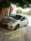 Toyota corolla XLI  2012/13