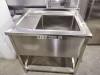 Washing sink single and double stainless steel pizza oven dough mixer