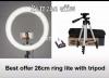 Ramzan offer 26CM  LED Ring Selfie Light With 3110Tripod Stand
