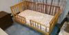 Wooden baby bed/crib