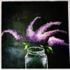 lavender vase