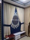 Curtain with motives outclass designing available bahria town Rwp