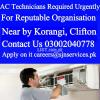 AC & Cassete Type Chiller Technician Required