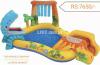 INTEX 57444 (size:8'2"/6'3"/3'7) dinosour play center pool for kids.