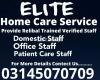 ELITE ) Provide COOKS HELPER DRIVER MAID PATIENT CARE COOK Available