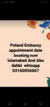 Poland Embassy Appointment date 100%