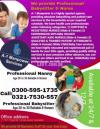 A.One.Manpower Nannies-Babysitters/At Home Local/Filipino Staff in Isb