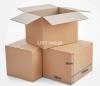 Corrugated fiber carton(box), paper and sheet for packing