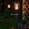 Solar Flame Light for Gardens & Lawns - Outdoor Sensor integrated