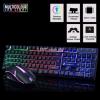 LK006 Metal Backlight Gaming Keyboard and Mouse Combo (Black)