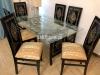 Dining set 6 seater 2 months used