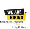 Computer Operator (Ebay & Amazon Lister)