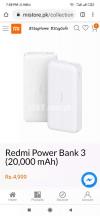 Power Bank . Redmi (MI) power bank 3, 20000 mAh