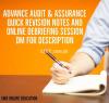 ACCA - Advanced Audit & Assurance
