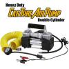 Double Cylinder Professional Air Compressor - Black