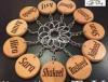 Wooden keychain Buy 3 get One Free coustomize your name and cost