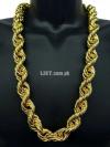 GOLD PLATED ROPE CHAIN