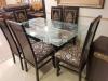 6 seater dining set used few months