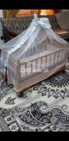 Baby Cot with swing