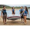 Intex Mariner 4-Person Inflatable Boat, Oars, Pump, and 2 Life Jackets