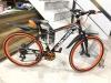 Bicycle mountain bike24size iron steel frame shimano gears