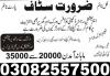 No age limit no exprience id card not mostly for lahore
