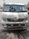 Toyota hiace fully loaded new shape for rent