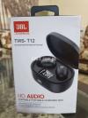 JBL TWS T12 Bluetooth Earbuds