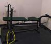 Gym Bench Adjustable Slim Line Imported Chest Press Legs Extension