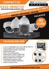 4-CCTV CAMERAS  SYSTEM FULL HD 2-MP FREE INSTALLATION