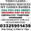Ps4-Ps3-Xbox360 repair shop ( MY GAMES )