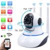 HD WiFi IP Camera Indoor with Clear Night Vision Triple Antenna