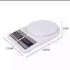 Weight/weighing scale lcd display 7 kgs kitchen scale